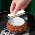 thumbnail image 2 of IPEWLEX Multi-Functional Household Pot Brush with Replaceable Scrub Brush Handle for Kitchen and Restaurant Use, 2 of 6