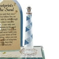 thumbnail image 4 of Glass Baron Footprints In The Sand Lighthouse Glass Figurine QGM6682, 4 of 7