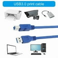 thumbnail image 3 of Fast Speed USB 3.0 A To B Cable With Resistant Fast Data Transfer, 3 of 12