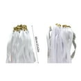 thumbnail image 3 of Wedding Twirling Laces Streamers White Ribbons Fairys Stick for Wedding, 3 of 11