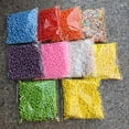 thumbnail image 3 of Polystyrene Styrofoam Gift Box Filler Foam Diy Mini Beads Multicolor Balls Decor Large 7 9mm Dia Blue, 3 of 5