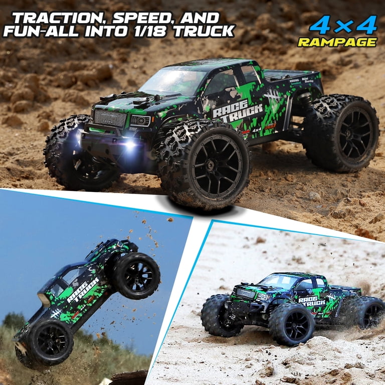 HAIBOXING 1:18 Scale 4WD Waterproof Off-Road RC Truck - 36 km/h