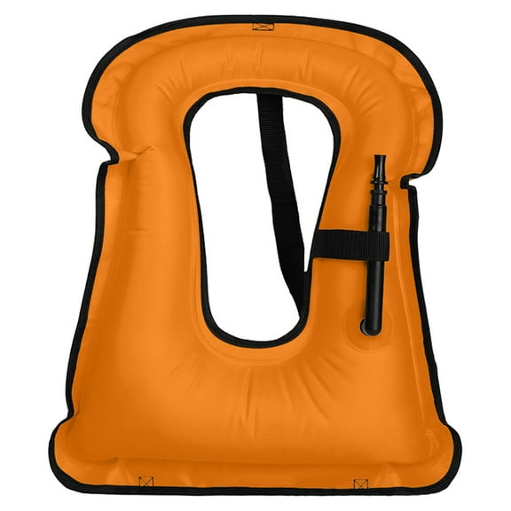 Laklulu Inflatable Snorkel Vest for Kids, Snorkeling Jackets Vests for Water Sports Beginner