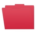 thumbnail image 3 of File Folders, 1/3 Cut Top Tab, Letter Size, Perfect for Organizing Documents in File Drawers, Box of 100 (Red), 3 of 9