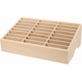 thumbnail image 1 of Yazoeia 24-Grid Wooden Cell Phone Holder, Cell Phones Storage Box Cell Phone Holder Classroom, Multifunctional Desktop Organizer Storage Box for Classroom Office CJC912-138831, 1 of 9