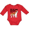 thumbnail image 3 of Inktastic My Big Brother is a Saint Bernard Boys or Girls Long Sleeve Baby Bodysuit, 3 of 5