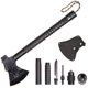 thumbnail image 1 of Hacha de camping de supervivencia, hacha táctica plegable con martillo, funda de nailon para aventuras al aire libre LingWen 1327537000204, 1 of 5