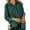 Green, variant on Idoravan Cardigans for Women Spring Women's Fashion Autumn Winter Single Breasted Cardigan Solid Color Denim Shirt Long Sleeve Shirt Tops