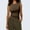 Brown, variant on Women Casual Solid Color Round Neck Fashion Tank Top Top plus Size Camisole Lace 2x Tunic Tops 3xl Maternity Clothes Metallic Top Women All The Things Fashion Women Dresses plus Size