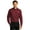 Burgundy, variant on W808 Long Sleeve SuperPro React Twill Shirt, Deep Black, XL