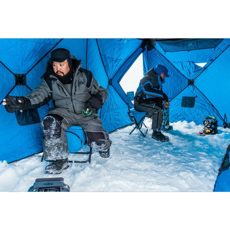 Clam C-720 2-6 Person Portable 6 X 12 Foot Pop-up Ice Fishing