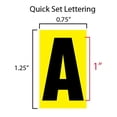 thumbnail image 3 of MrLetter Vinyl Reflective Letters Self-Adhesive, 100 Count, 3 of 3