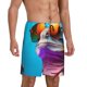 thumbnail image 2 of Fotbe Lizard With Sunglasses Colorful Pantalones Cortos de Pijama para Hombre, Ropa de Dormir, Pantalones de Pijama Cortos para Hombre-Large, 2 of 6