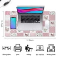 thumbnail image 5 of Long Mouse Pads for Desk,Pioneer Flower Floral Print Pattern Desk Mats on Top Of Desks, Desk Mouse Pad Extra Large with 3mm Non-Slip Base and Stitched Edge for Gaming,Office,Work,Home 31.5"x15.7", 5 of 6