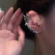 thumbnail image 2 of Percha para orejas de mariposa, diseño de nicho femenino, versátil, súper hada, percha para orejas de elfo con incrustaciones de diamantes sin clip de hueso para oreja perforada, 2 of 6