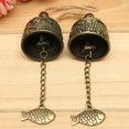thumbnail image 3 of Flmtop Chinois Dragon/Fish Feng Shui Bell Bénédiction Bonne Chance Fortune Pendaison Carillon Vent, 3 of 7
