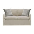 thumbnail image 6 of ACME Upendo Contemporary Linen Fabric Loveseat with 2 Pillows in Beige, 6 of 6