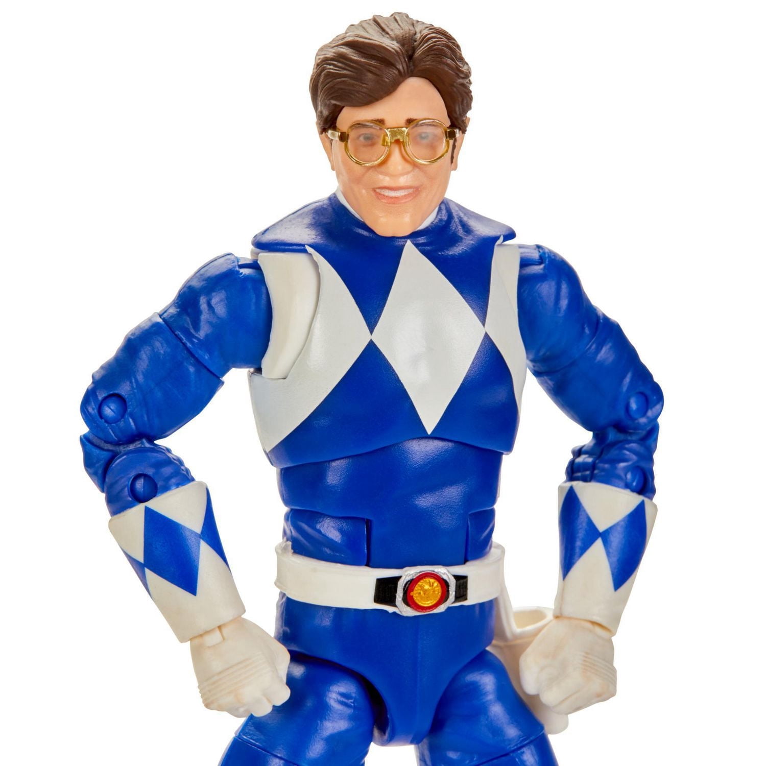 Power Rangers Lightning Collection Mighty Morphin Blue Ranger 6-Inch Premium Collectible Action Figure Toy with Accessories