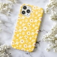 thumbnail image 6 of Cute Yellow Daisy Floral Phone Case, Aesthetic White Flower Heart Pattern Cottagecore Cover for iPhone 17 16 15 14 13 12 11 Plus Pro Max Mini, 6 of 6