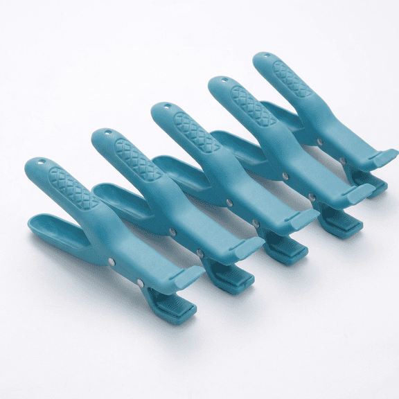 ROSEXIXI 5-Pack Silicone Kitchen Utensils, Heat-Resistant Pot Grippers & Bowl Holders - Anti-Slip Hot Plate Grabbers for Microwave, Steamer, Air Fryer & Home Cooking