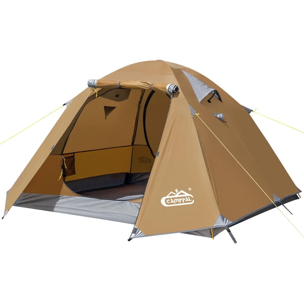 Carpa Camppal para 2-3 Personas Impermeable para 4 Estaciones para Acampar