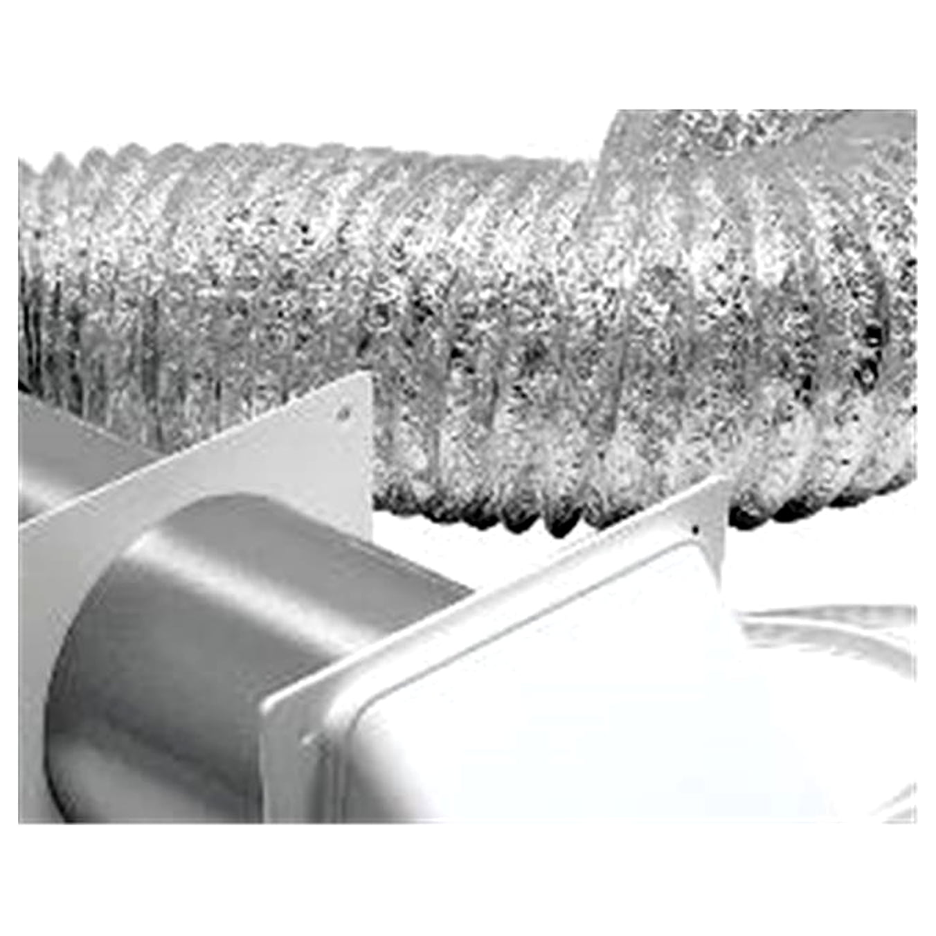 Lambro 1375W 4-In. x 8-Ft. UL 2158A Transition Duct Vent Kit