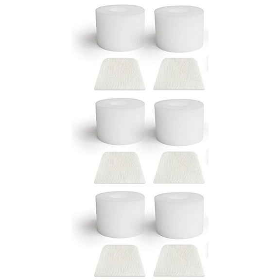 Nispira Replacement Filter Kit Set Compatible Shark IONFlex DuoClean Vacuum Part XPREMF10 & XPSTMF100. Fit Models IC205, IC205CCO, IF100 & IF200 Series, F200W, IR100, IR101, IR70. 6 Sets