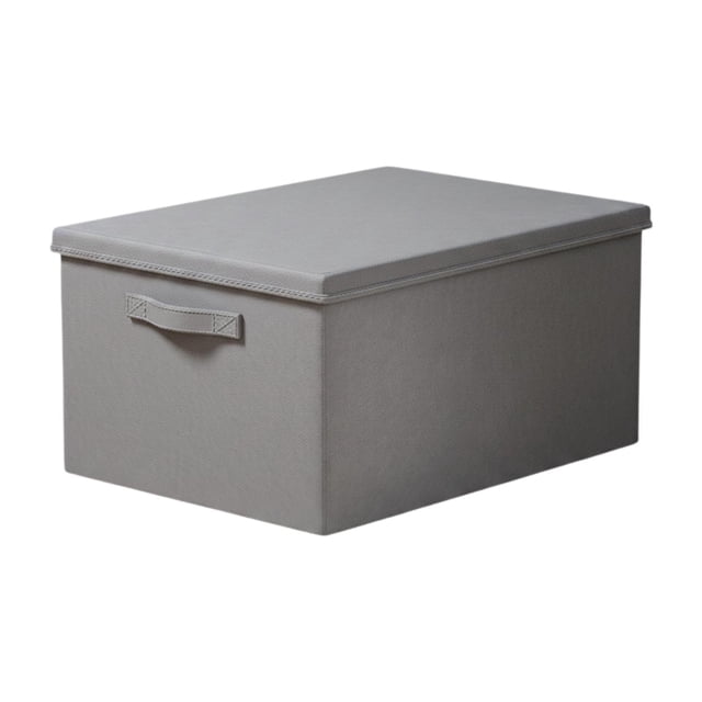 Caja de almacenamiento plegable con tapa para juguetes infantiles, organizador de ropa, despensa o dormitorio. SG