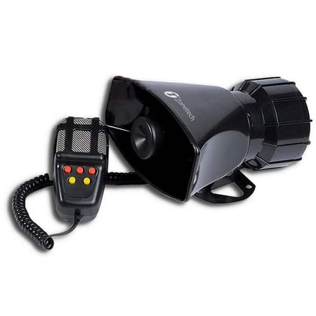 Sirens Aeps 60W Emergency Sounds Air Horn-Traditional Hooter- Ringing fire alarm- Wailing ambulance- Blaring police Siren- Distinct traffic sound 5 tones PA microphone Siren (Best Auto Traffic Exchange)