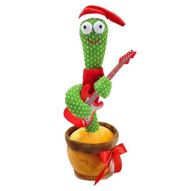 Navidad cantando y bailando Cactus Toydancing Cactus bebé juguetes bailando Cactus imitando juguete