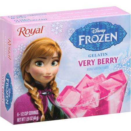 Royal Disney Frozen Very Berry Gelatin, 1.55 oz Walmart.com Royal Disney Frozen Very Berry Gelatin, 1.55 oz Walmart.com
