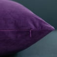 thumbnail image 2 of Throw Pillow Covers 18x18 Red: 2 Pack Cozy Soft Velvet Square Decorative Pillow Cases for Farmhouse Home Decor, 2 of 12