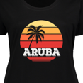 thumbnail image 4 of Inktastic Aruba Vacation Women's Plus Size T-Shirt, 4 of 5