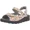 12-980 Multi White, variant on Women's Pichu Adjustable Hook and Loop Ankle Strap Sandals, Multi White, Size EU 41