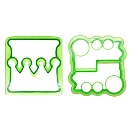 

Azhf Free Shipping 2pcs/4pcs/6pcs Lunch Food Biscuits Gift DIY Sandwich For Kids Bread Mold