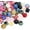 Assorted Colors, variant on 20pcs Chunk Beads 18mm Bubblegum Beads Resin Rhinestone Beads Acrylic Beads Large Loose Beads