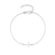 thumbnail image 1 of Pulsera de Cruz de plata esterlina para mujeres heshpaws s925, Cruz ajustable, caja de regalo de cinturón de plata esterlina, plata, 1 of 1