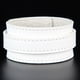 thumbnail image 4 of Brazalete Sunnimix de Cuero 3 cm Punk Blanco, 4 of 8