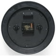 thumbnail image 3 of Infinity Instruments Retro Escape Plastic 9.75" Indoor Wall Clock with Silent Movement, Black, 3 of 7