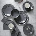 thumbnail image 4 of Stone Lain Jamie 16-Piece Dinnerware Set Porcelain, Grey, 4 of 6