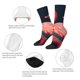 thumbnail image 4 of Balery Colorful Floral Flamingo Calcetas Largas con Estampado para Hombre y Mujer – Suaves y Transpirables, Talla Única (US 5-11), 4 of 6