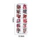 thumbnail image 2 of Copos de Navidad para decoración de uñas, calcomanías navideñas para uñas, calcomanías coloridas para decoración de manicura, 2 of 5