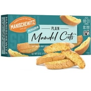 Manischewitz Gluten Free Biscotti Mandel Cuts, 6oz, Dairy Free, Grain Free , Kosher for Passover
