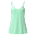 thumbnail image 5 of Leesechin Womens Tank Tops Women's Pullover Sleeveless Solid Color Loose Vest Tops, 5 of 7