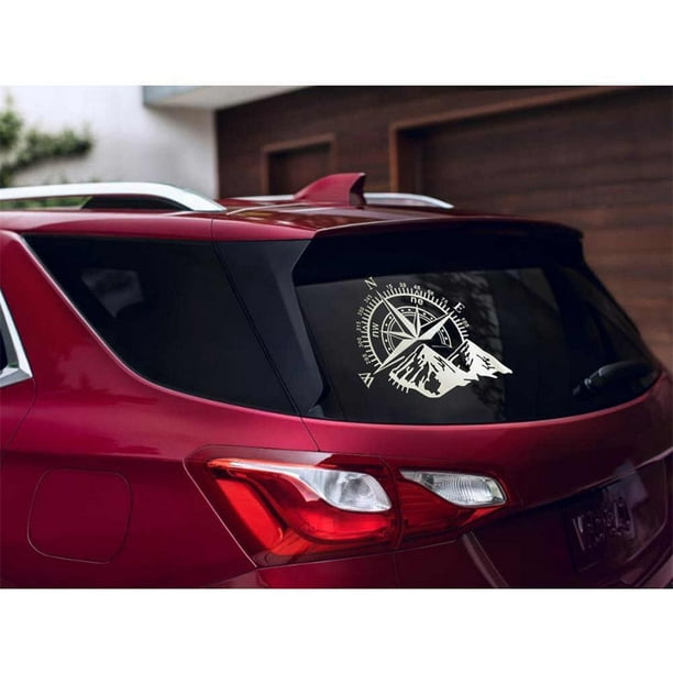 3D Car Sticker Compass Rose Navigate Mountain 4x4 Offroad Vinyl Sticker  Decal Car Decal 