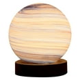 thumbnail image 2 of Planet Table Lamp Bedroom Sleep Light Bedside Lamp & Small Night Light,Dimmable Swirl Planet Table Lamp for Bedroom Nightstand, Desk Lamp for Living Room, Office, Kids Room, Nursery, 2 of 5