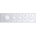thumbnail image 6 of Kohler  Anthem 4-Outlet Thermostatic Valve Control Panel with Recessed Push-Buttons - Vibrant Brushed Nickel, 6 of 7