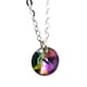 thumbnail image 2 of Juego de aretes y cadena con dije corte Xilion plata mexicana ley .925 ZVEZDA Volcan, 2 of 4