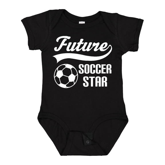 Inktastic Future Soccer Star Ball Sports Boys or Girls Baby Bodysuit