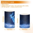 thumbnail image 3 of Electronic Candle Light Combination 3x5In, 3x4In Flameless Candle Plastic Festive Decoration Party Christmas Decoration Blue Elk, 3 of 7